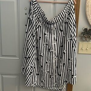 Preowned Disney Mickey & Minnie skirt plus size 4